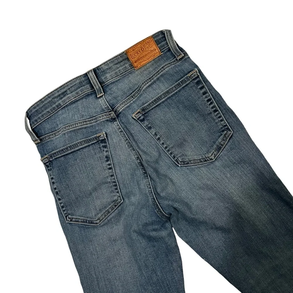 Lucky Brand Bridgette Button Fly Crop Skinny Jeans, Sz 2/26 - Picture 8 of 16